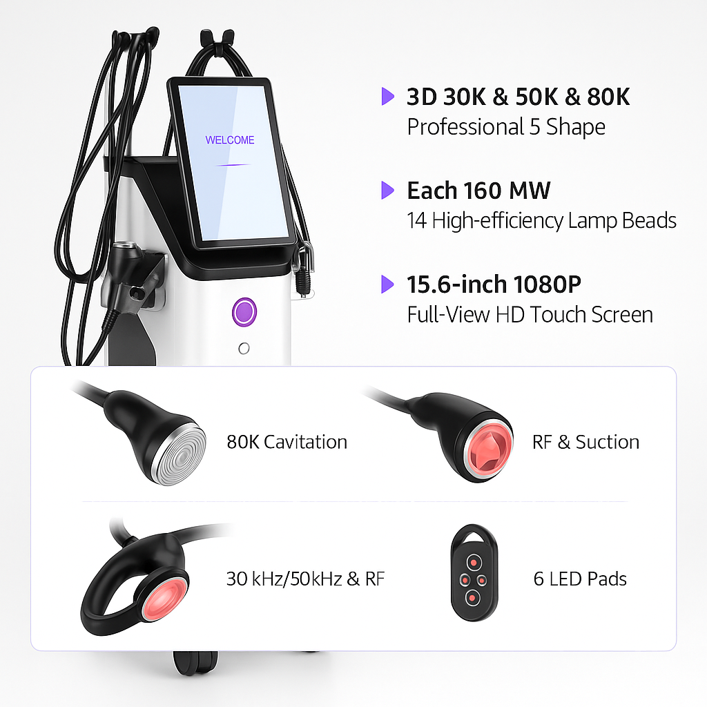 ProSculpt 4-in-1 Cavitation & RF Body Contouring Machine