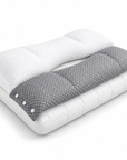 Adjustable Cervical Neck Support Pillow – Ergonomic 3-in-1 Sleeping Pillow with Detachable Neck Cushion