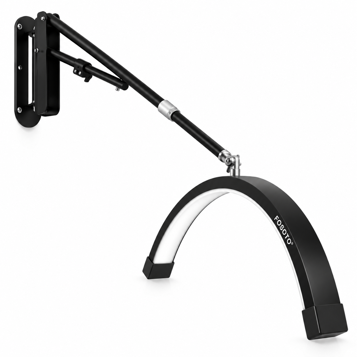 Professional 25-Inch Wall-Mounted LED Beauty Lamp – 40W Adjustable Arm 3200–5600K