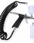 Professional Water Oxygen Spray Airbrush Handpiece with Coiled Hose for Facial Beauty Machines