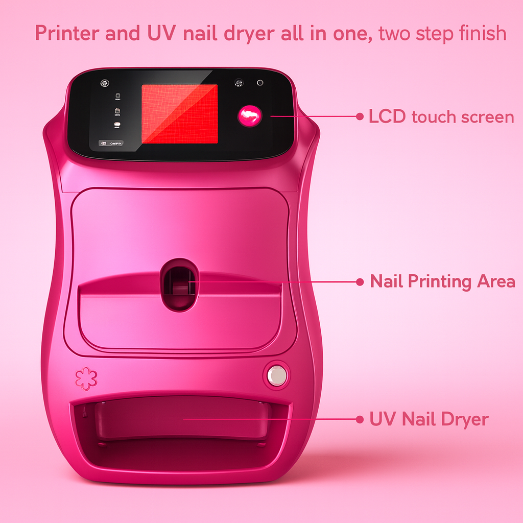 Intelligent 3D Automatic Nail Printer Painted Manicure Machine for DIY Nail Art