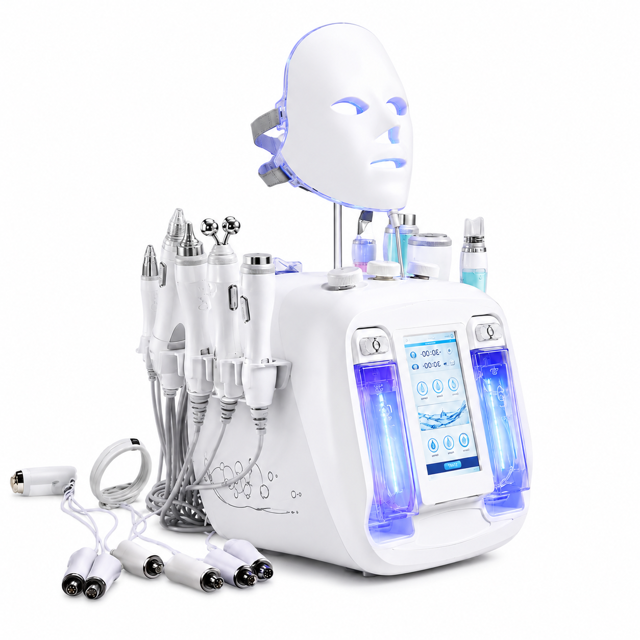 10 in 1 H2O2 Hydro Oxygen Facial Beauty Machine