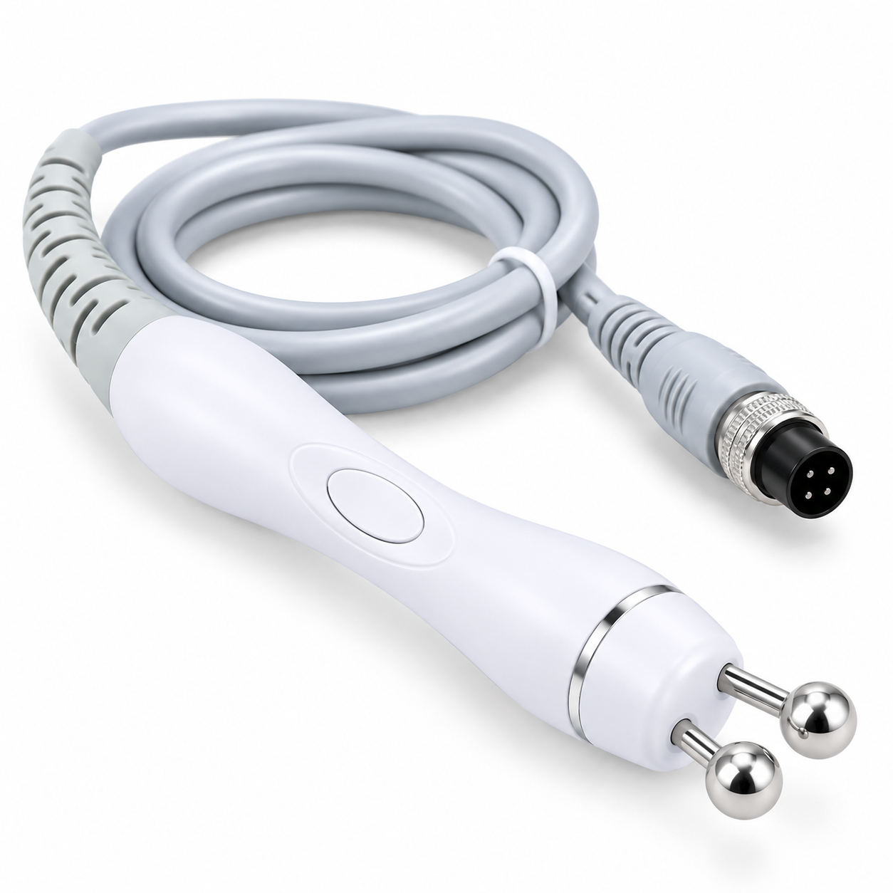Dual Ball Microcurrent Facial Handpiece with Cable