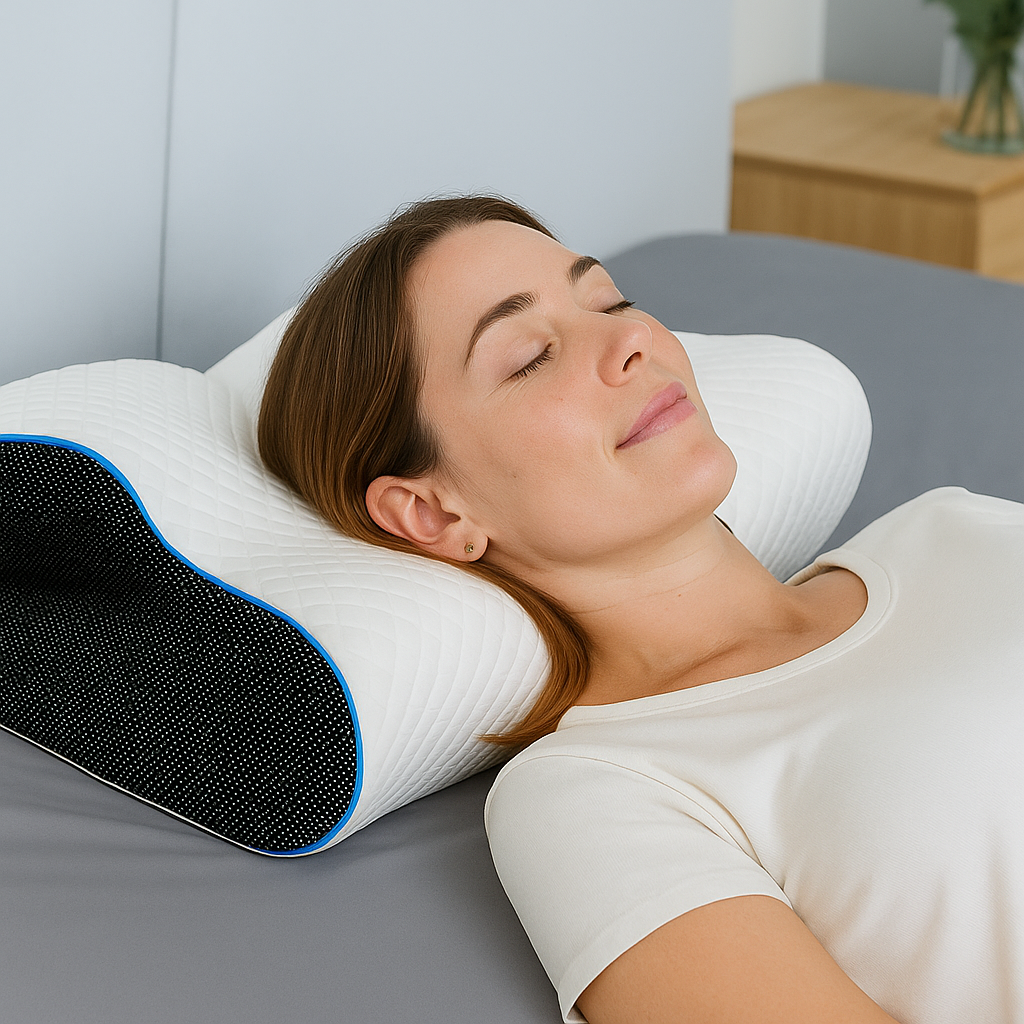 THEIA Ultimate Sleep Pro – Ergonomic Memory Foam Pillow for Neck & Spine Alignment