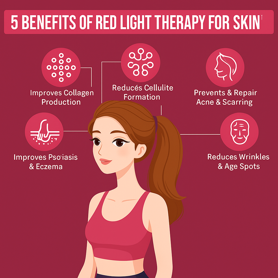 YouthGlow Advanced LED Facial Mask: Enhance Collagen & Skin Clarity