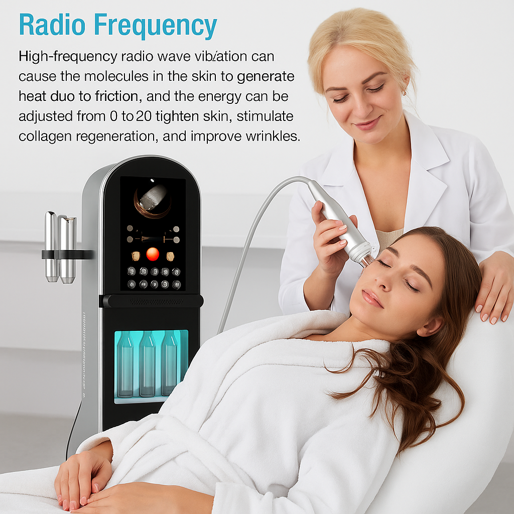 THEIA Aquastar 10-in-1 Microdermabrasion Hydro Facial Machine – Professional Skin Care & Deep Cleansing