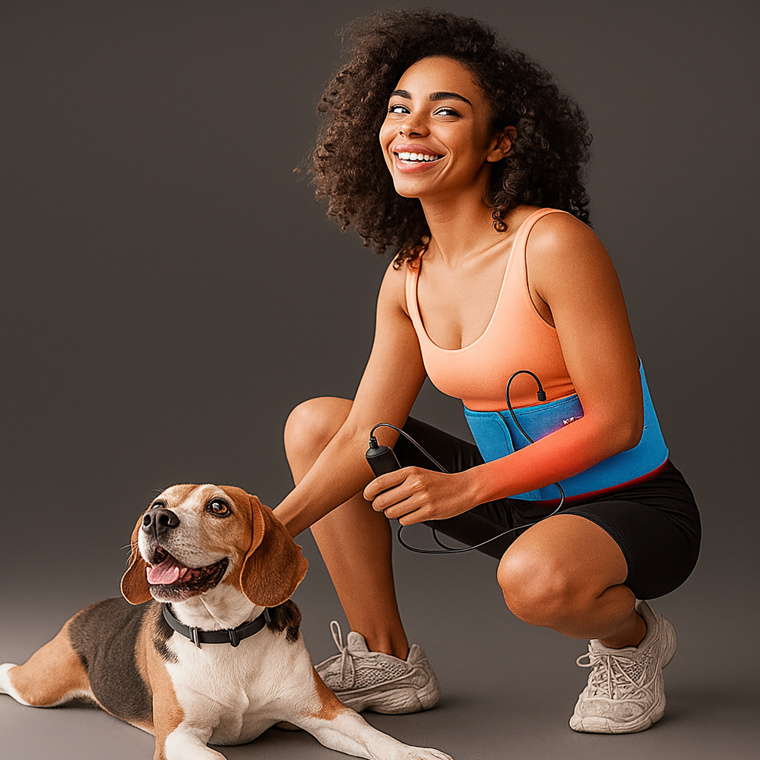 Theia Advanced Red & Near-Infrared LED Light Belt – 660nm & 850nm, 105 LEDs