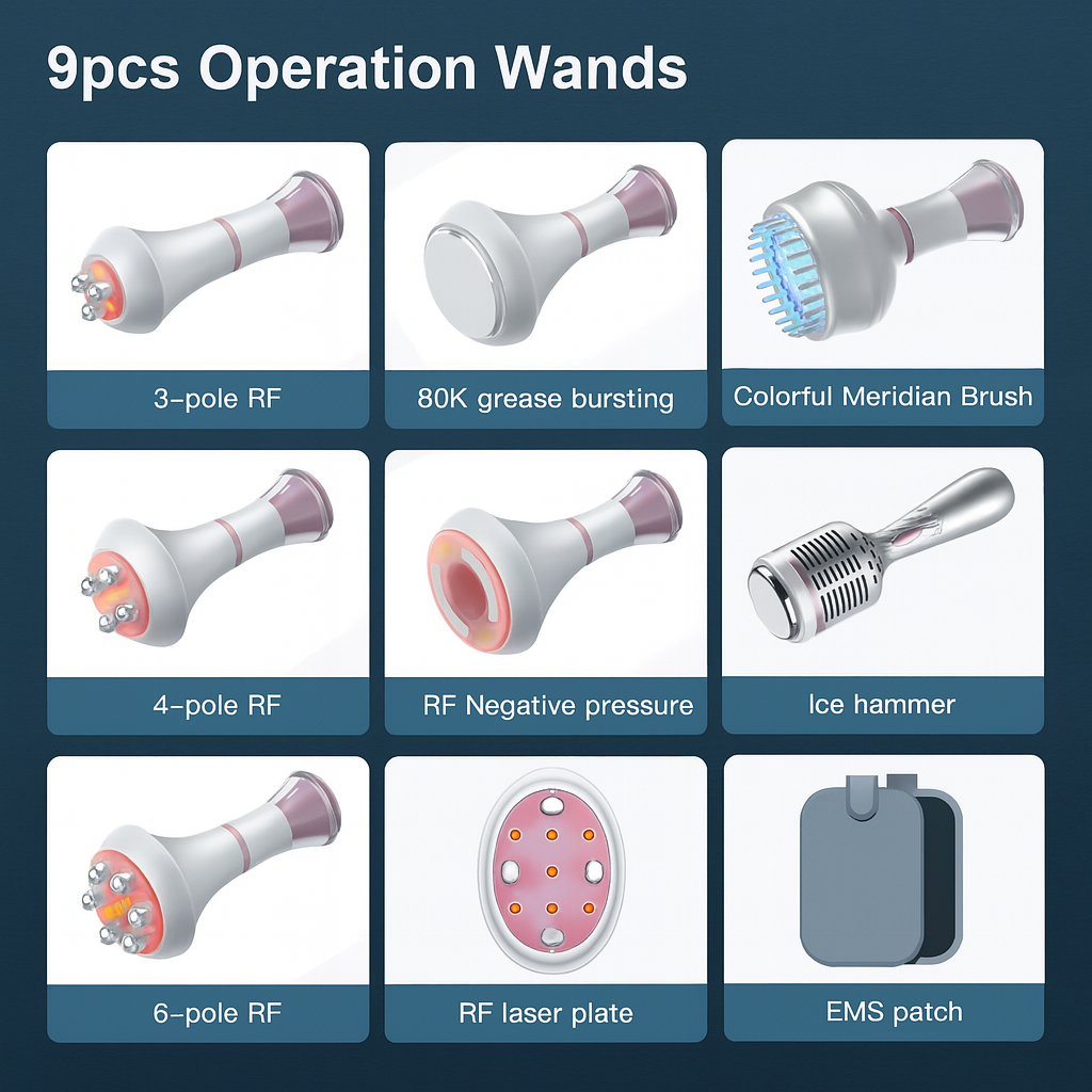 9 in 1 Kim Glow Body Slimming Machine