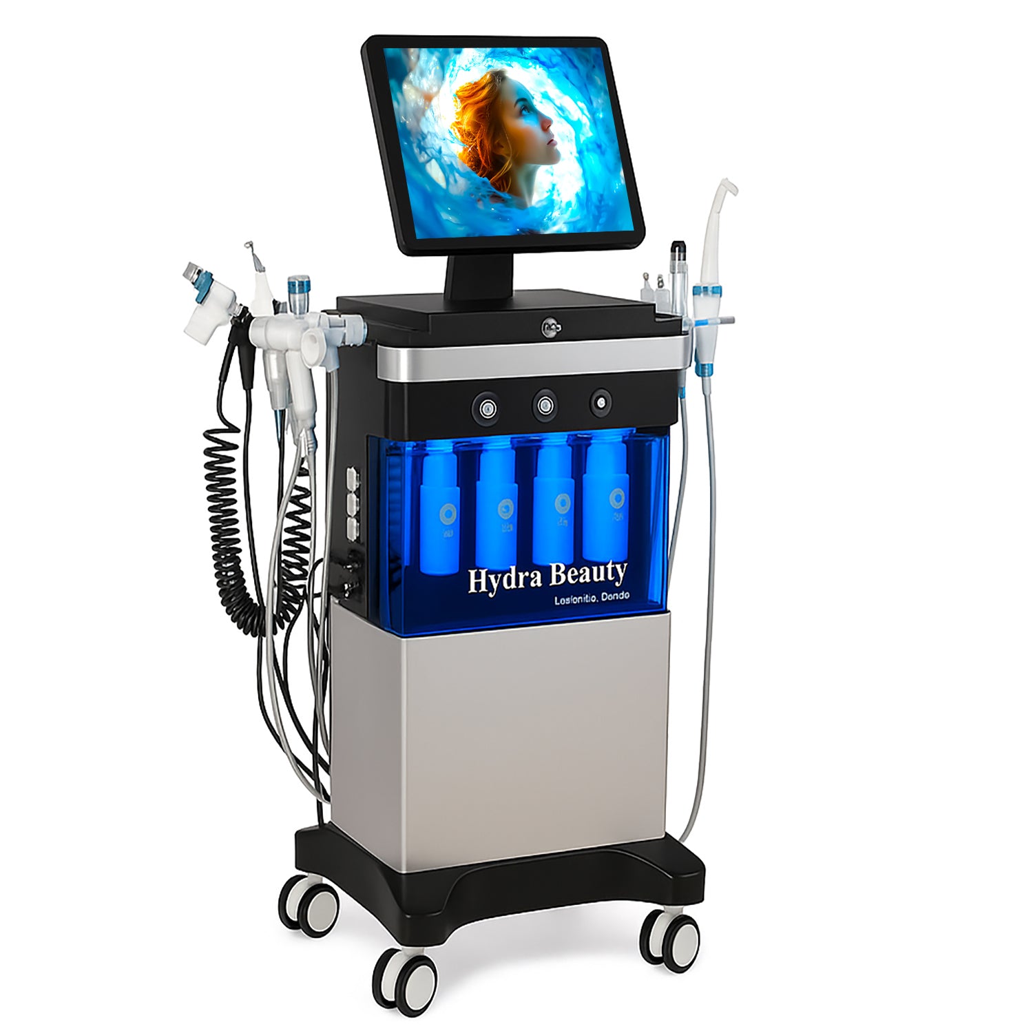 Theia Beautymaster Hydra 14 In 1 Diamond Peeling Hydro Microdermabrasion Oxygen Jet Aqua Facials Skin Care Cleaning Hydra Dermabrasion Facial Machine