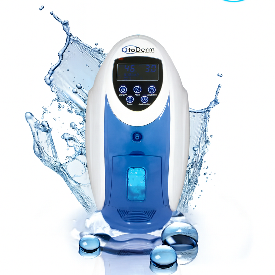 O2 to Derm Oxygen Dome Facial Therapy Machine