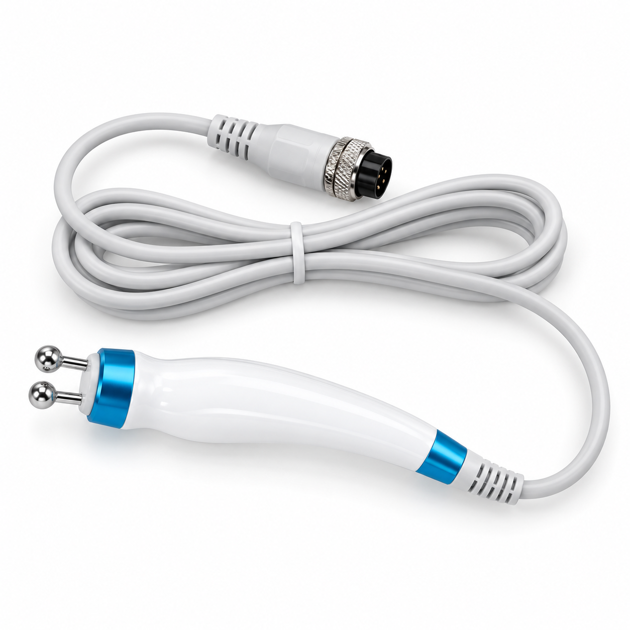 BIO Microcurrent Dual-Ball Replacement Handpiece for Compatible Facial Beauty Machines