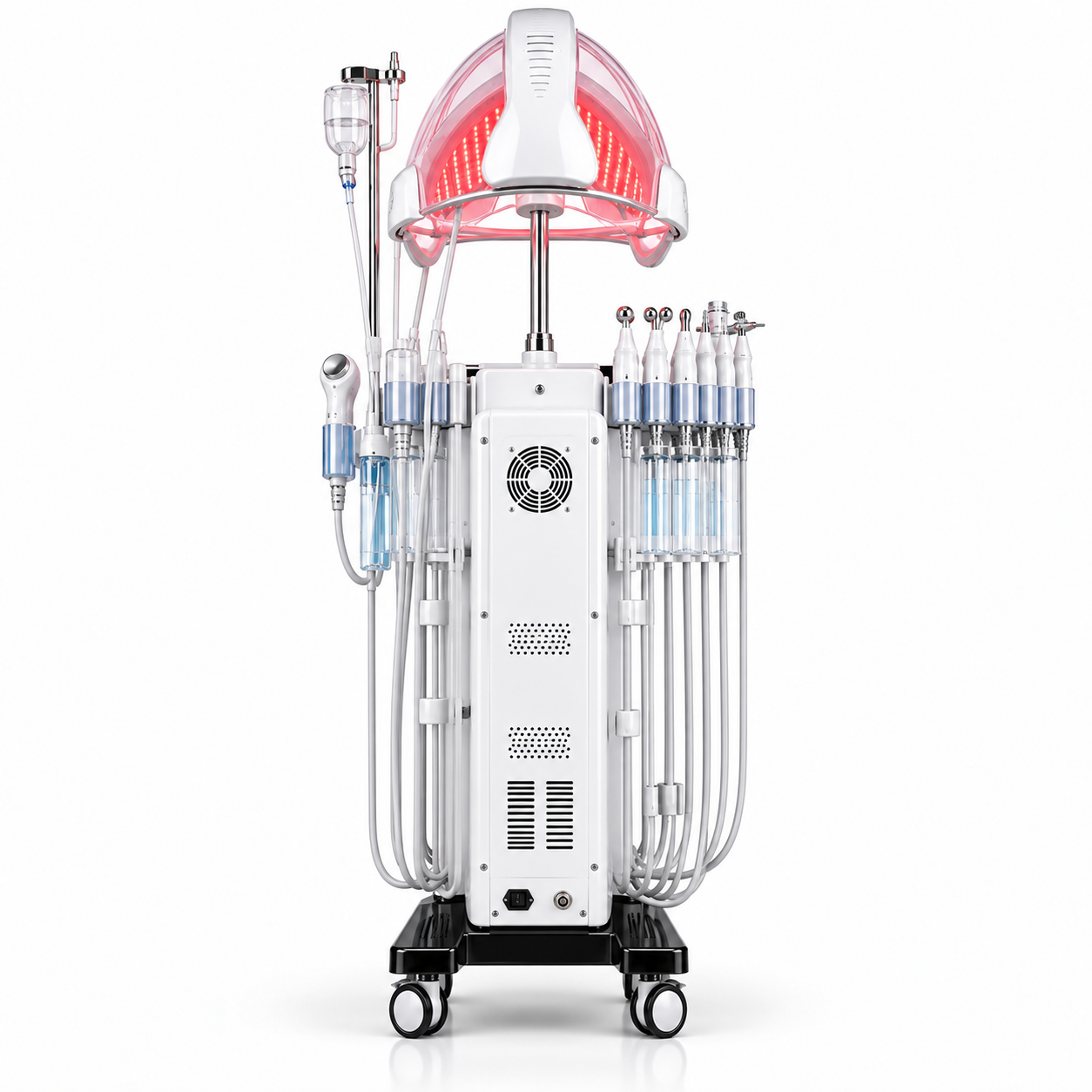 Professional H500 11-in-1 Hydro Oxygen Facial Machine with LED Dome – Advanced Salon Skincare System