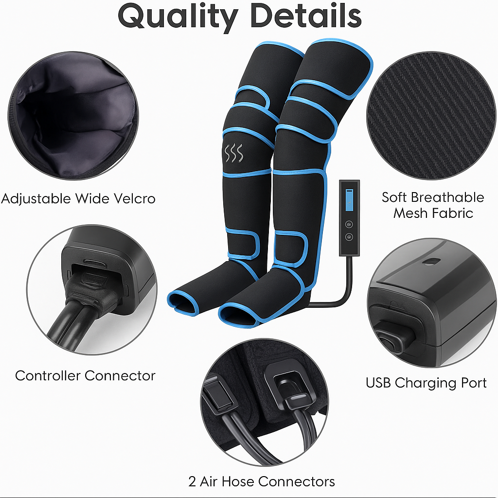 Theia Athlete Air-C Full Leg Compression Massager