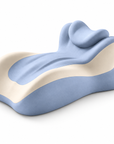 Ergonomic Memory Foam Prone Support Pillow with Adjustable Headrest – Full Body Relaxation Cushion