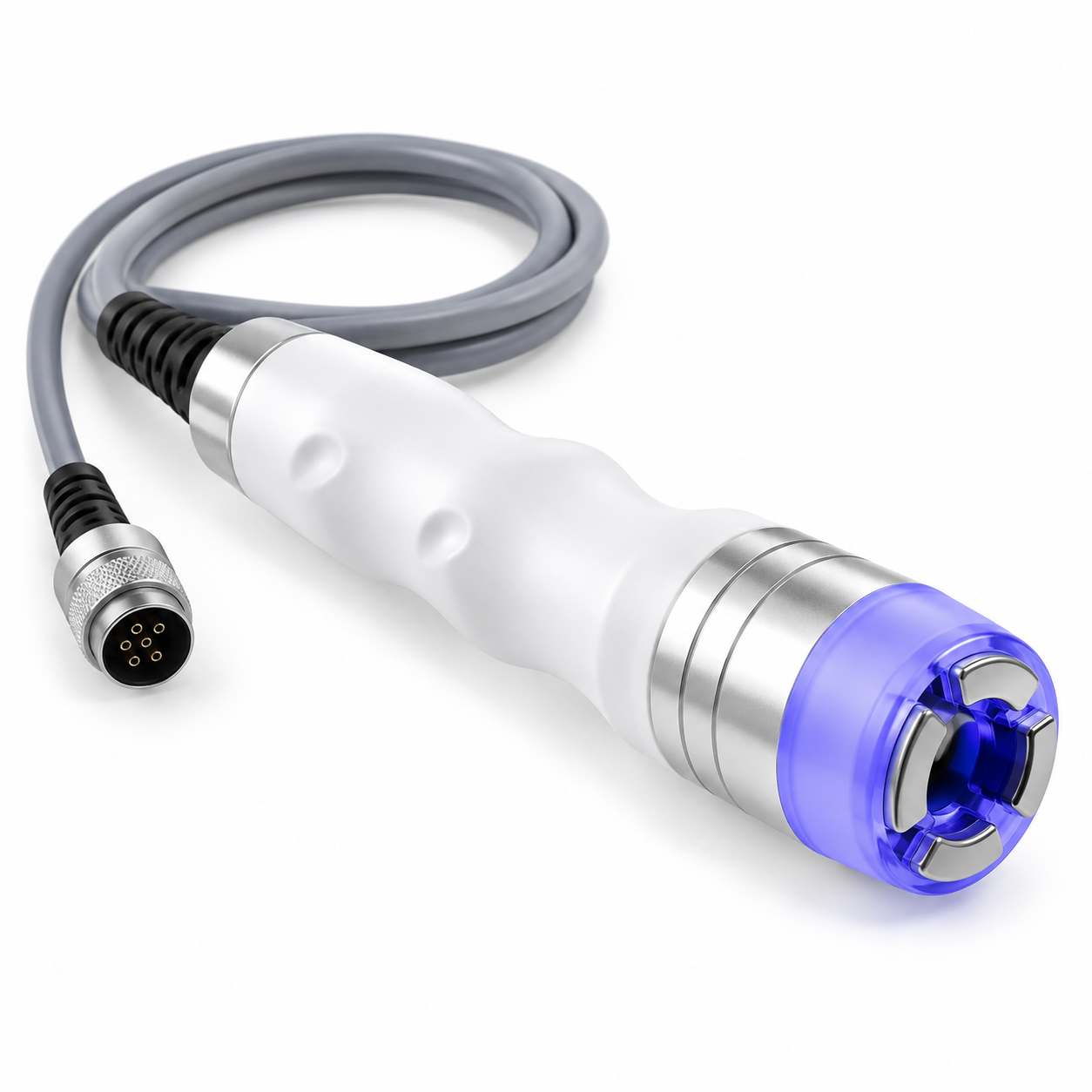 Small Vacuum RF Facial Replacement Probe with Blue Light