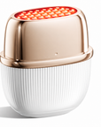 9-in-1 Facial Beauty Device with LED Light & Gold-Plated Head