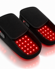 LED Red Light Foot Slippers 660nm 880nm Infrared Heated Foot Wrap with 90 LEDs