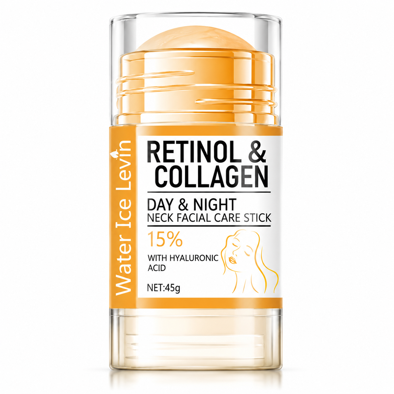 Retinol Collagen Complex Stick Set (3 Pieces) – Hydrating Skincare Bundle with Hyaluronic Acid