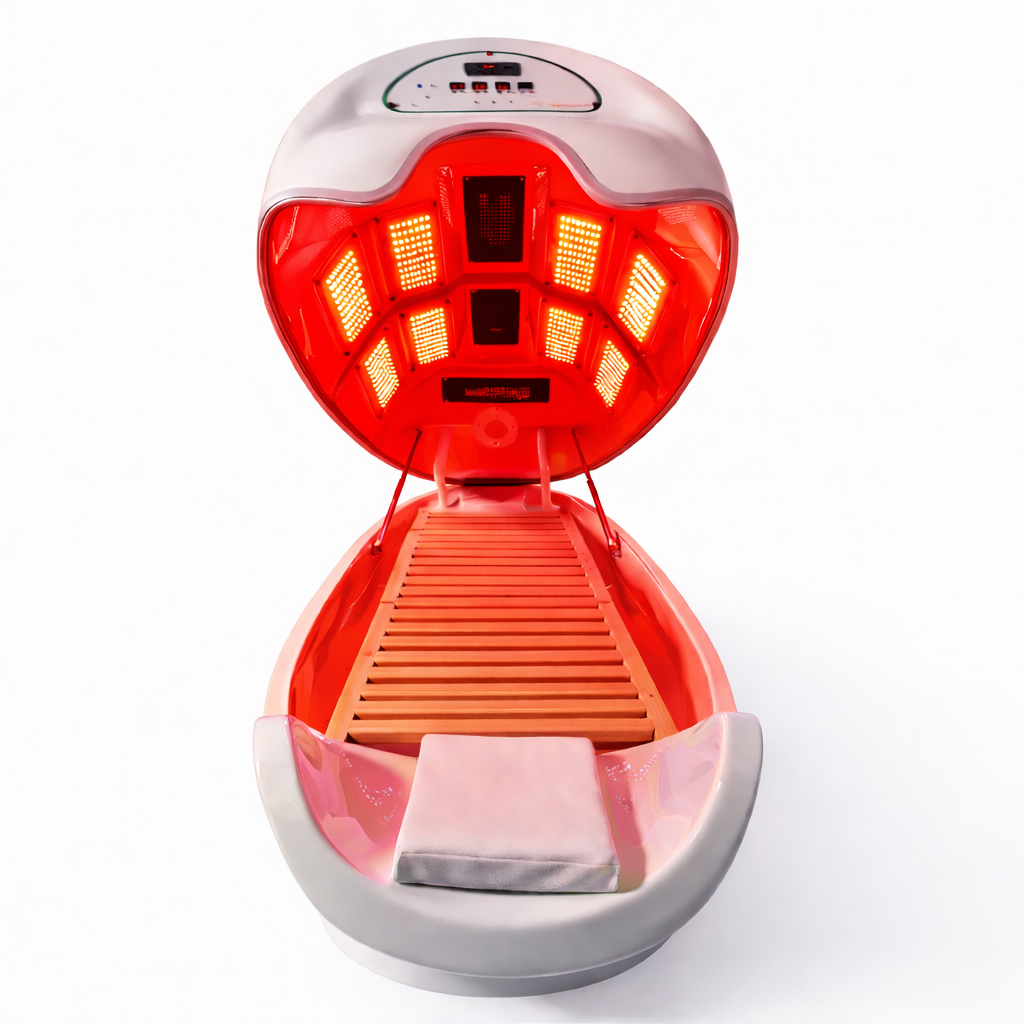 Theia Advanced Wellness Spa Capsule – LED Light, Infrared Heat, PEMF & Multi-Therapy Beauty Device