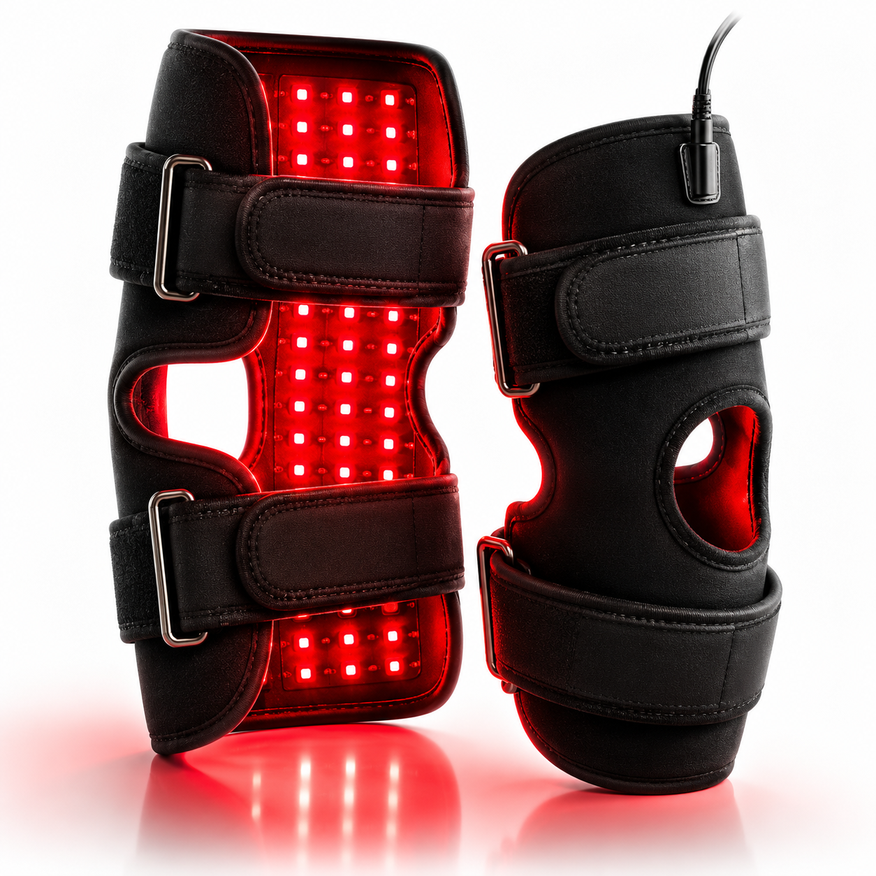 Red & Near Infrared Light Therapy Set 660nm 850nm LED Recovery Bundle with Vest, Belt, Gloves & Foot Wraps