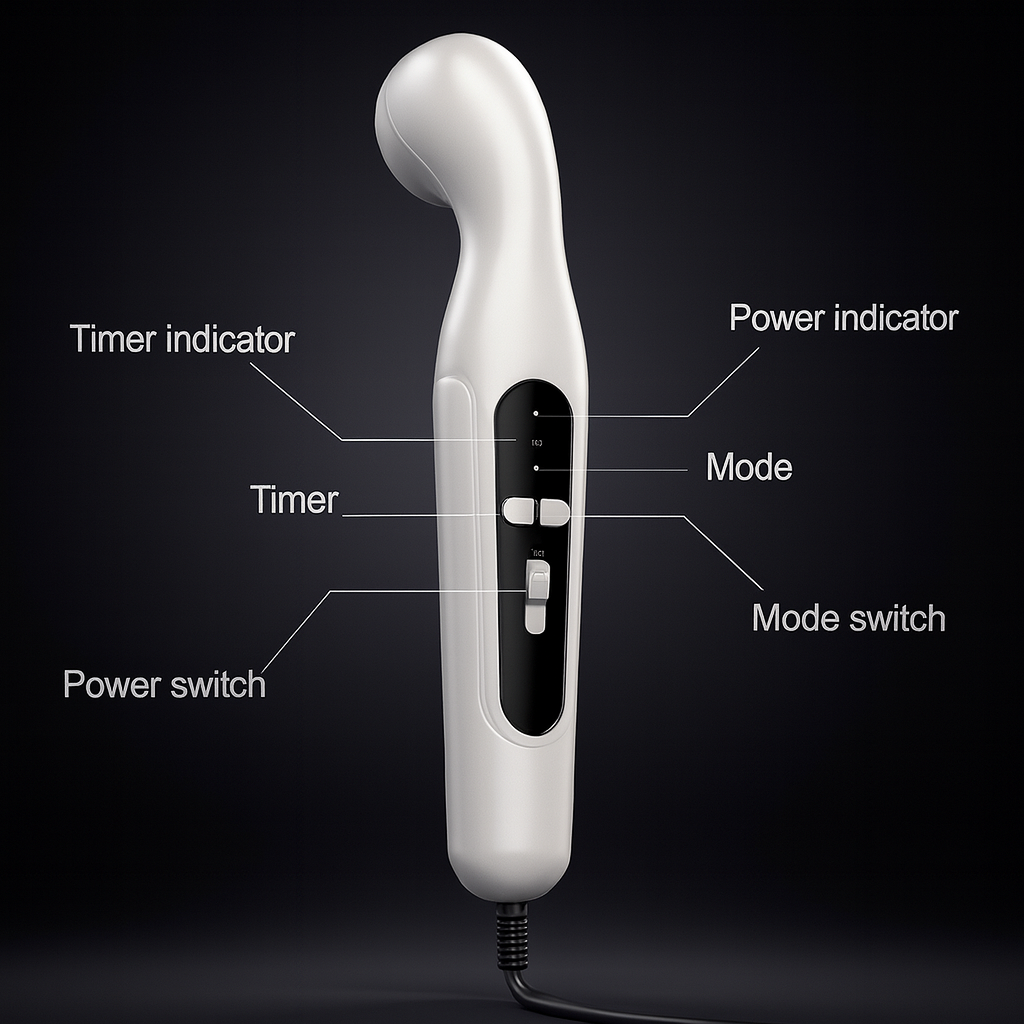 Ultrasound Physiotherapy Device Arthritis Physical Therapy Waist Arm Body Pain Relief Muscle Stimulator Massager Machine