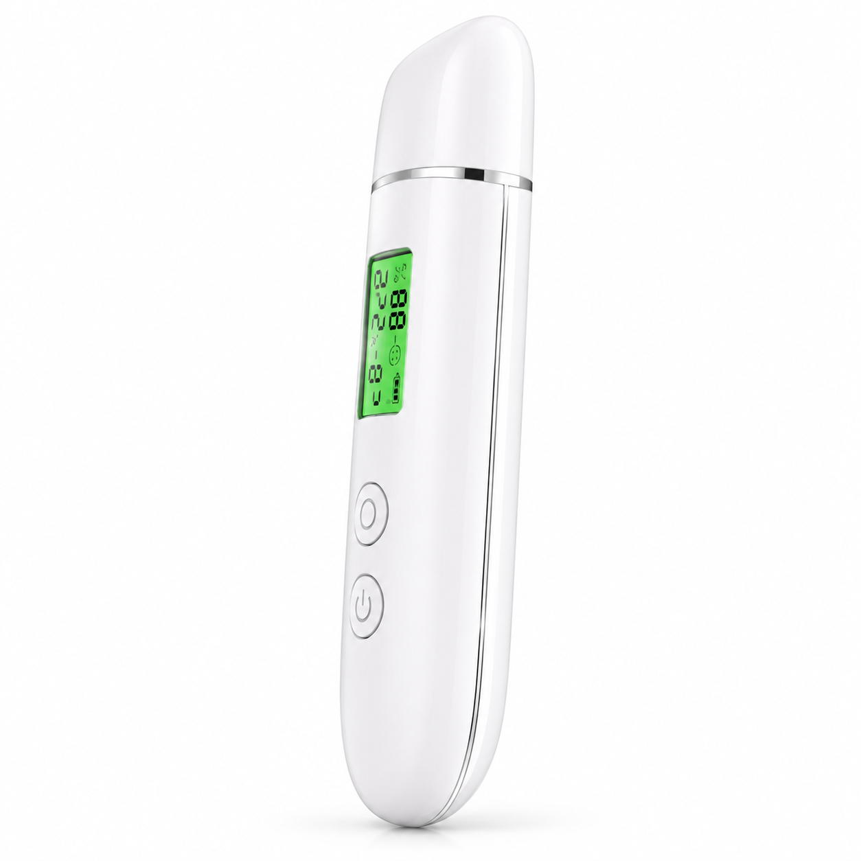 Digital Skin Moisture & Oil Analyzer with LCD Display, Elasticity Test & Fluorescence Detection