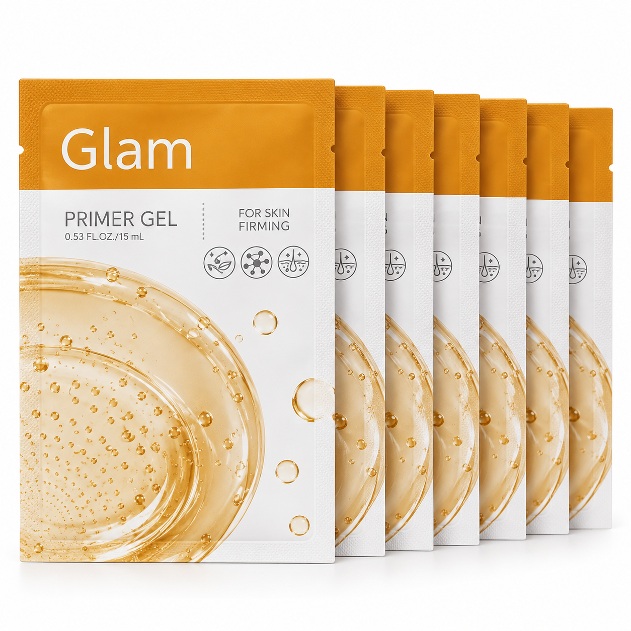 Glam Pod Facial Kit – 6 Pods, 6 Primer Gels & 6 Serums