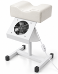 Pedicure Footrest with Dust Collector Fan – Adjustable Professional Nail Salon Leg Rest