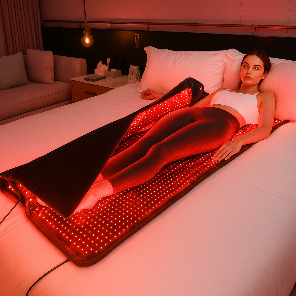 Theia Full Total Body Red Light Therapy Mat Strong 2320 LED’s (660nm and 850nm)