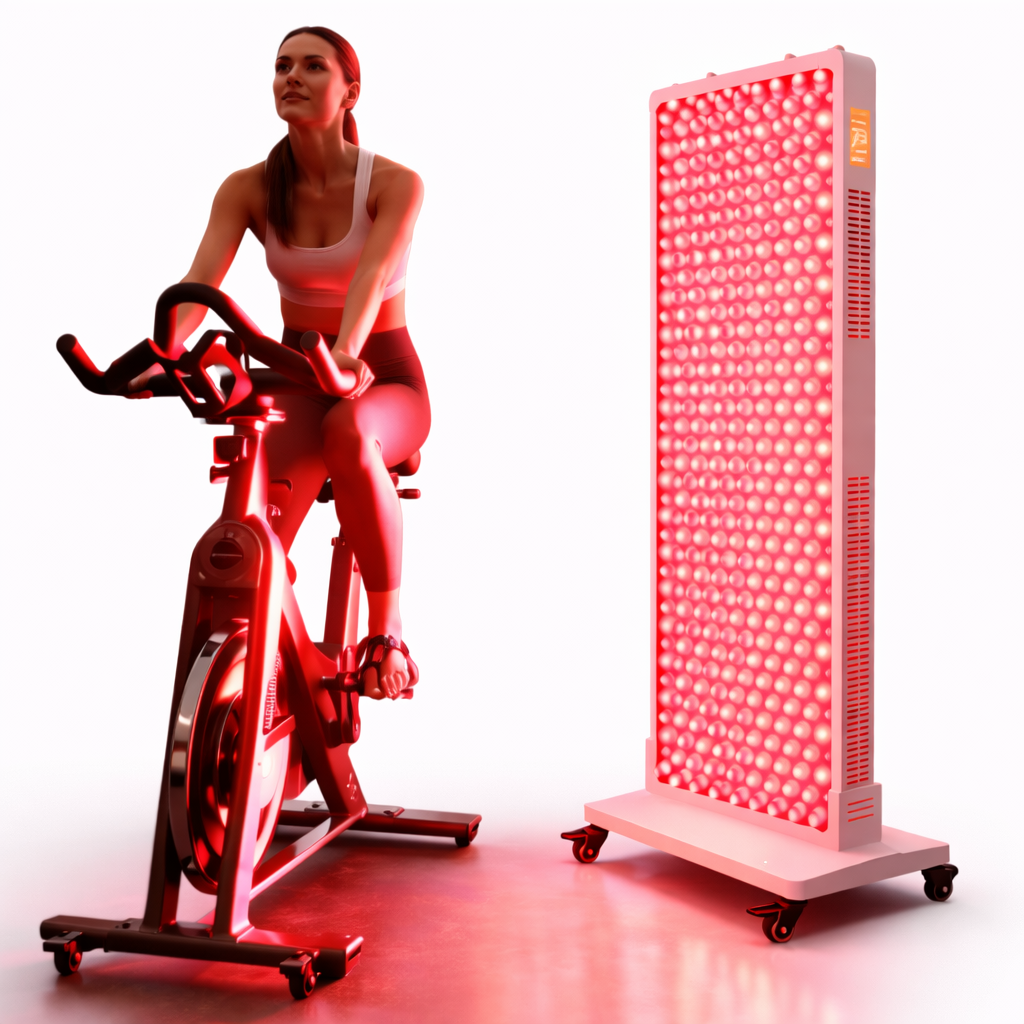 Red Light Therapy Panel – 432 LEDs, Touch Screen, 8 Wavelengths