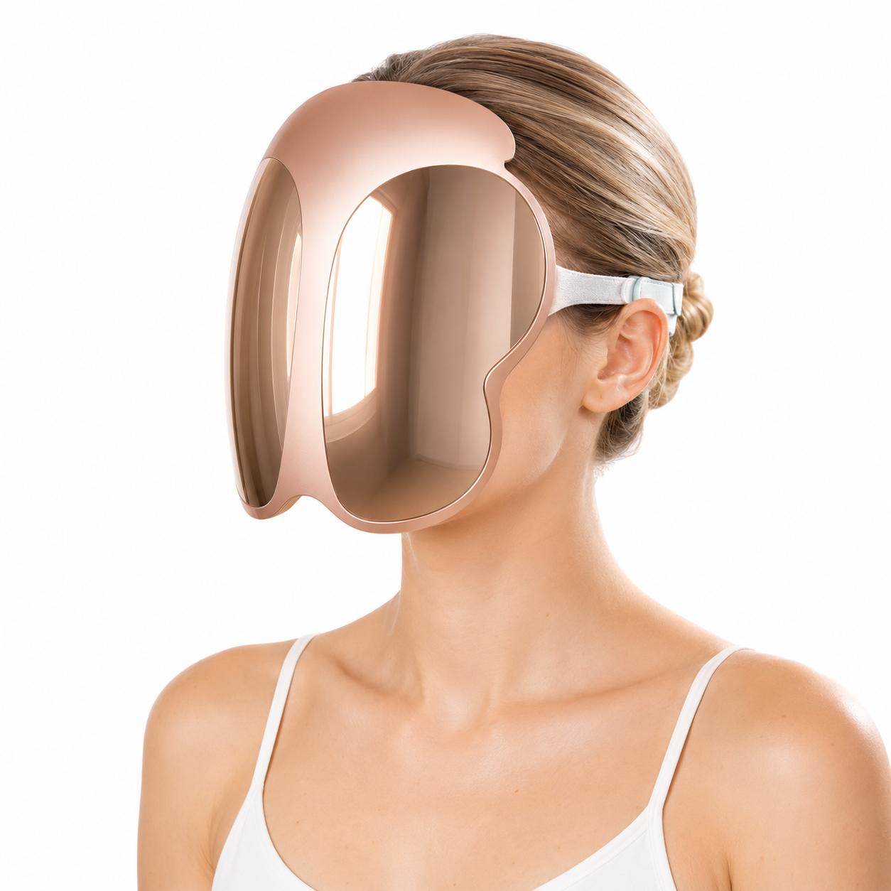 Luxury LED Face Mask Pro | 5-Wavelength Red Light & Near Infrared Beauty Device with Smart Treatment Modes