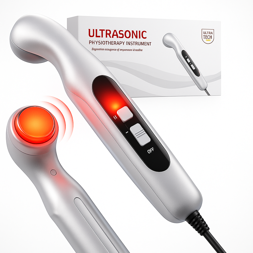 Ultrasound Physiotherapy Device Arthritis Physical Therapy Waist Arm Body Pain Relief Muscle Stimulator Massager Machine