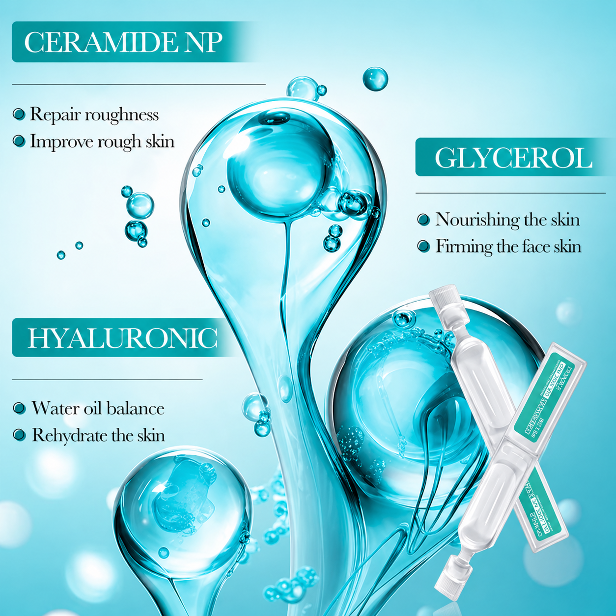 30pcs Hyaluronic Acid Serum Set – Retinol Vitamin C Face Moisturizer | Hydrating & Firming Facial Essence