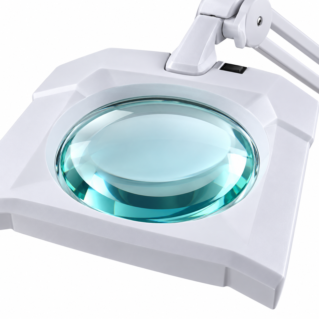 Professional LED Magnifying Lamp 9002LED – 3D/5D Glass Lens, 1200 Lumens, Adjustable Swing Arm