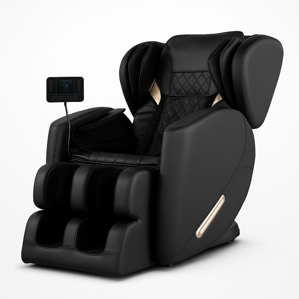 Zero Gravity Full Body Massage Chair with Heat & Air Compression | Smart Home Relaxation Seating with Adjustable Programs