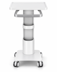 Professional Dental & Clinical Utility Trolley with Large Tool Tray, Storage Shelves & Lockable Wheels