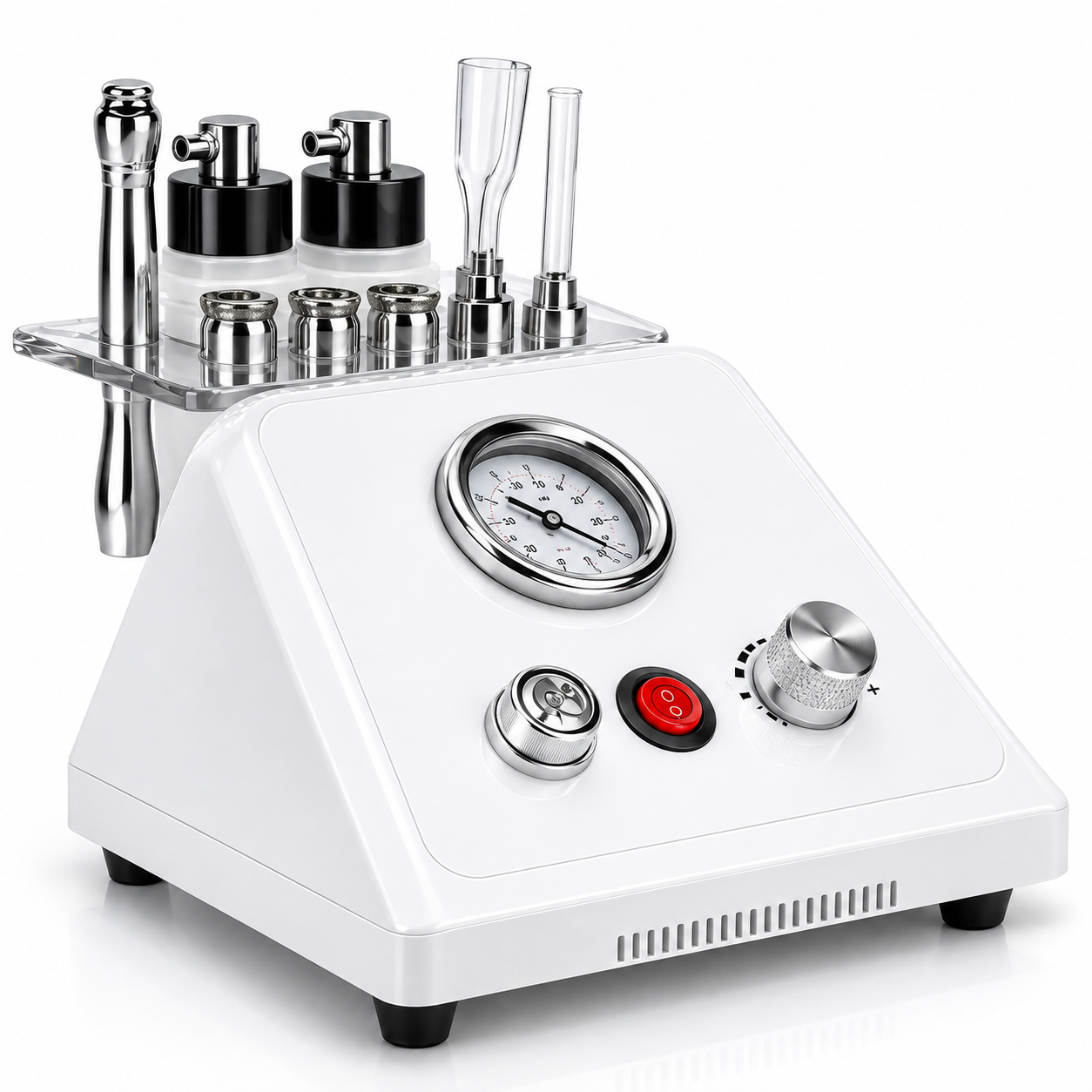 Diamond Microdermabrasion Machine with Vacuum, Spray & 9 Tips