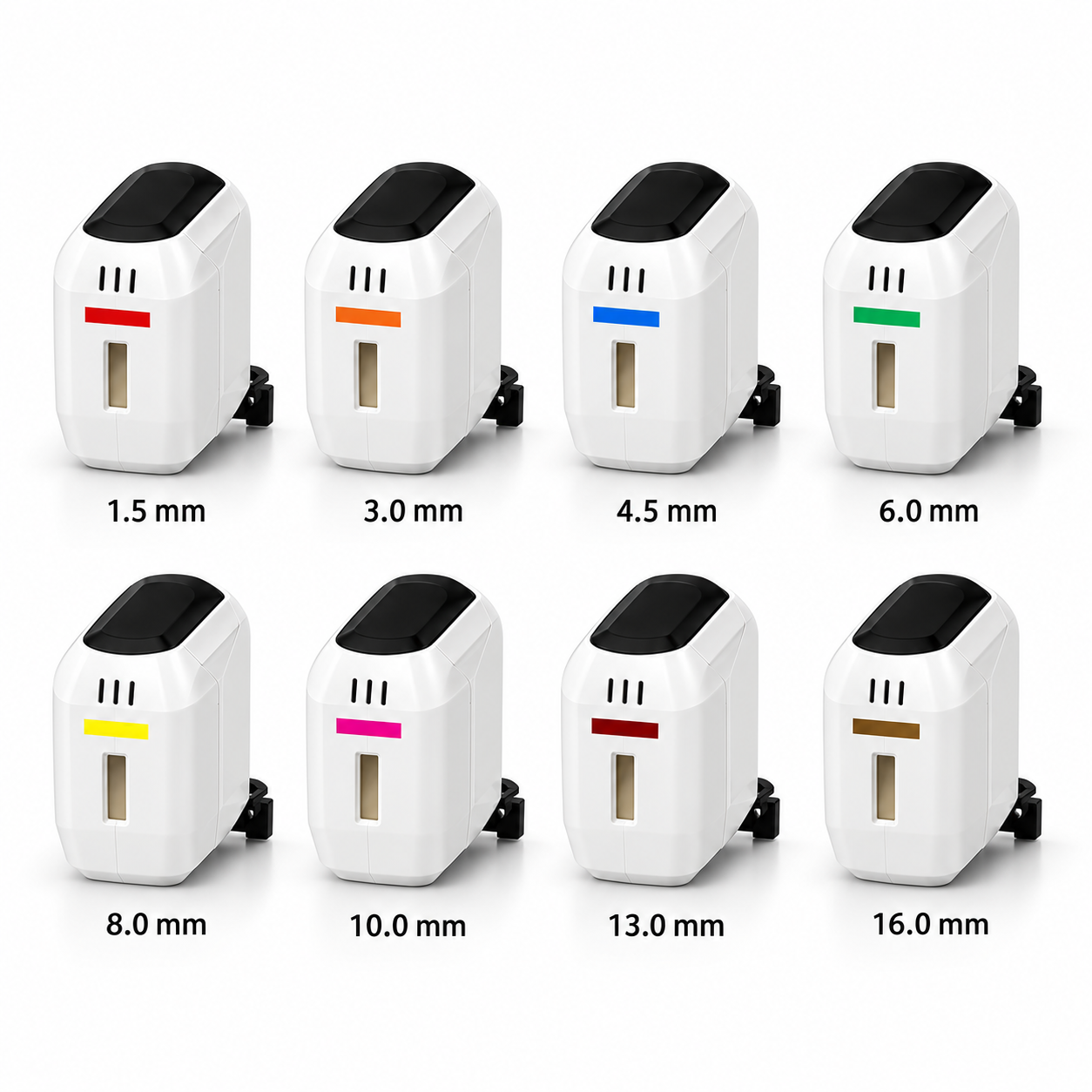 Professional HIFU Replacement Cartridges – 8 Depth Set 1.5–16.0 mm for Compatible HIFU Systems