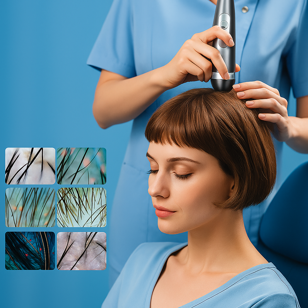 Theia X5 AI Skin & Scalp Analyzer – Multi-Spectral Facial Analysis & Clinic-Grade Diagnostic Device