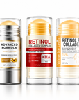 Retinol Collagen Complex Stick Set (3 Pieces) – Hydrating Skincare Bundle with Hyaluronic Acid