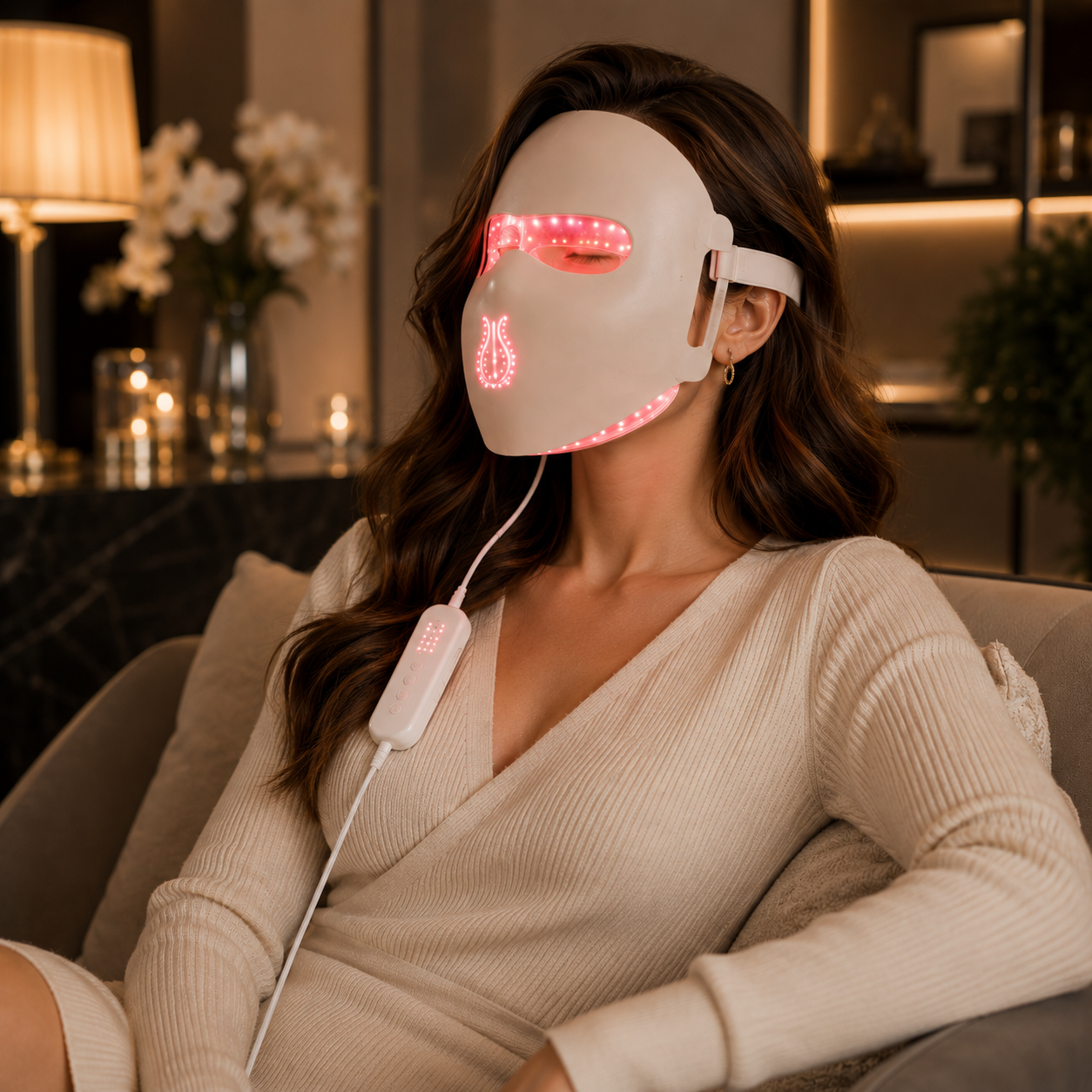Theia 4D LED Light Face Mask – 311 LEDs