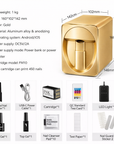 Nails X11 Deluxe Edition Gold Color – Mobile Nail Printer