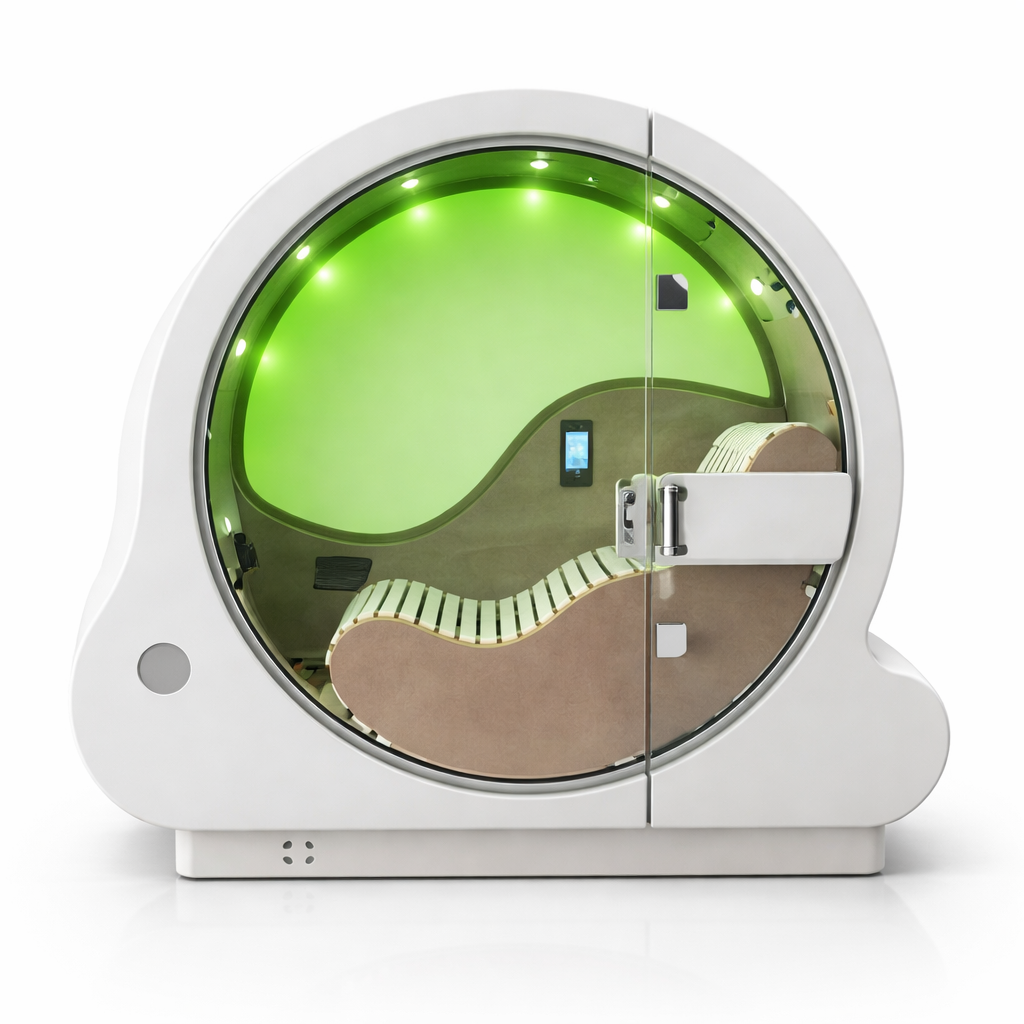 Oxy Chamber Infrared Home Sauna 1050W with Negative Air Ion