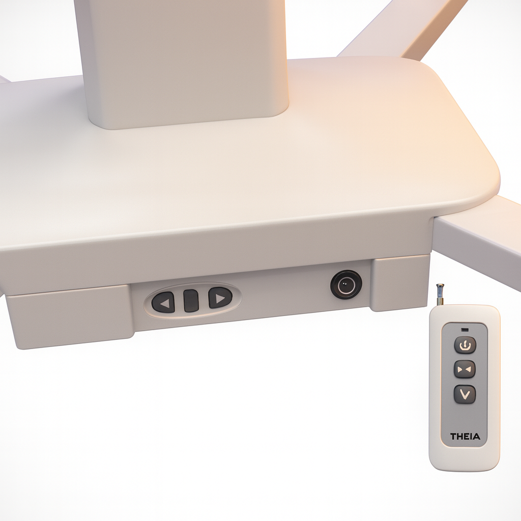 360° Adjustable Red Light Therapy Panel Stand with Remote Control – Electric Height Adjustable Full-Body LED Therapy (Horizontal & Vertical)