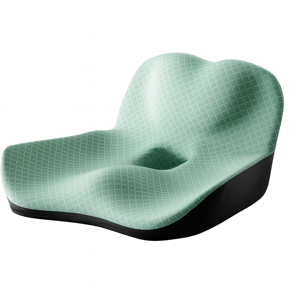 Orthopedic Memory Foam Seat Cushion for Comfortable Sitting