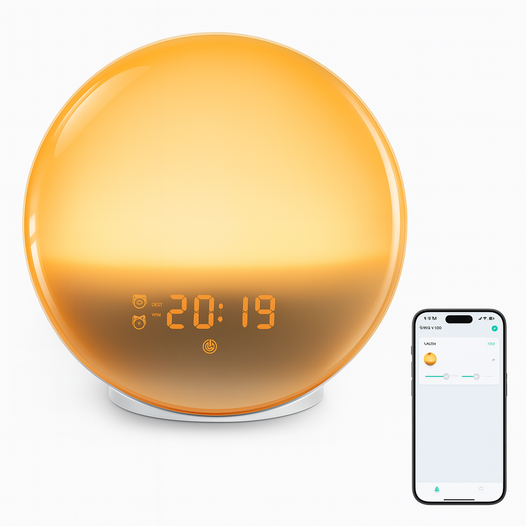 Theia Wake Up Light – Smart Sunrise Alarm Clock & SAD Therapy Lamp
