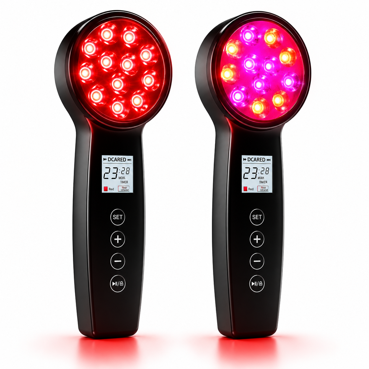 Theia Glow Pro LED Beauty Wand – Red & Infrared Light