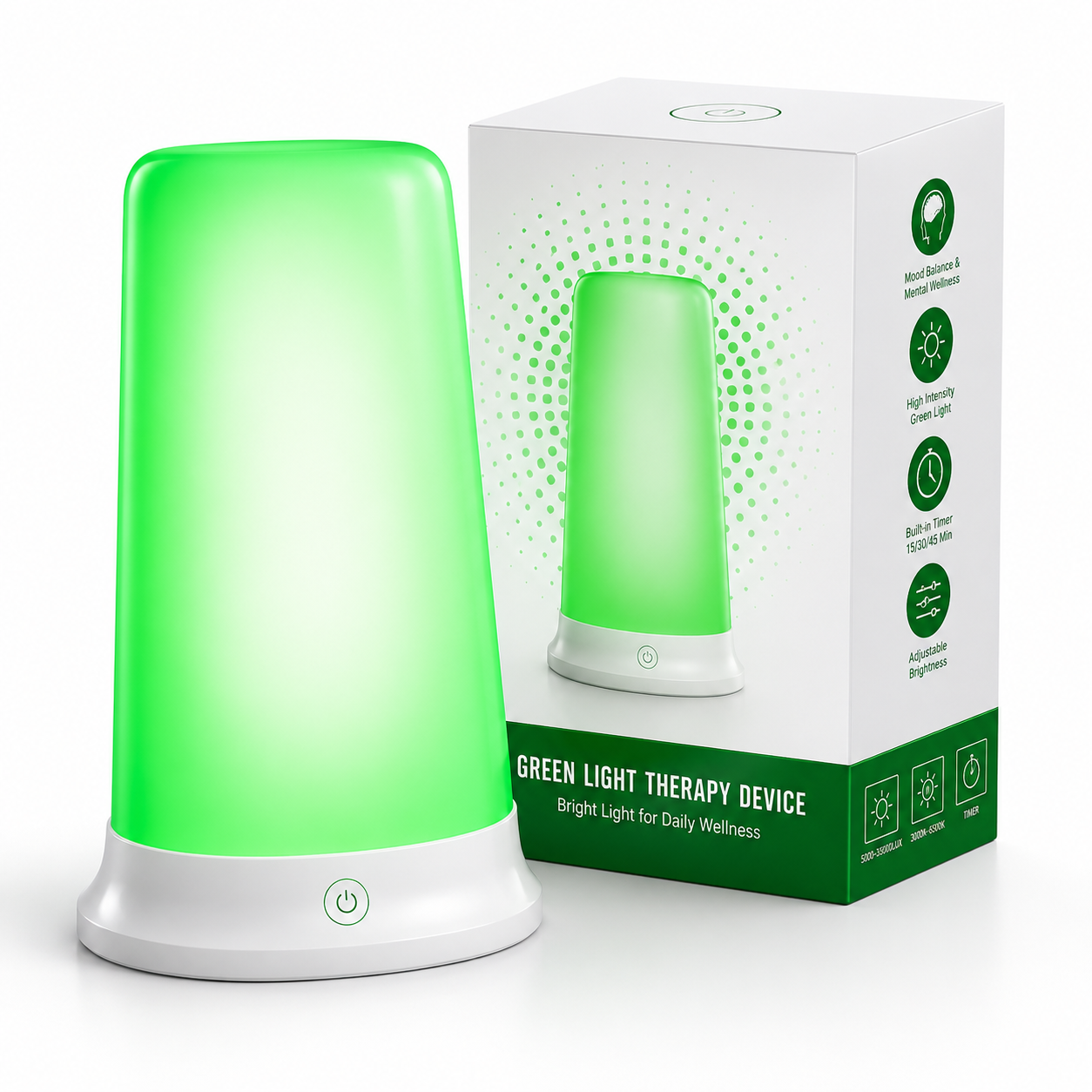 Theia Green Light Therapy Lamp 10000 Lux