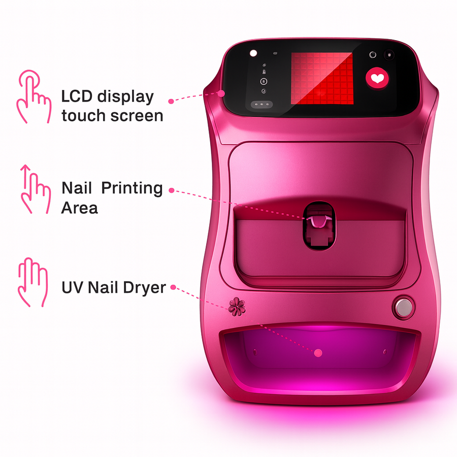 Intelligent 3D Automatic Nail Printer Painted Manicure Machine for DIY Nail Art