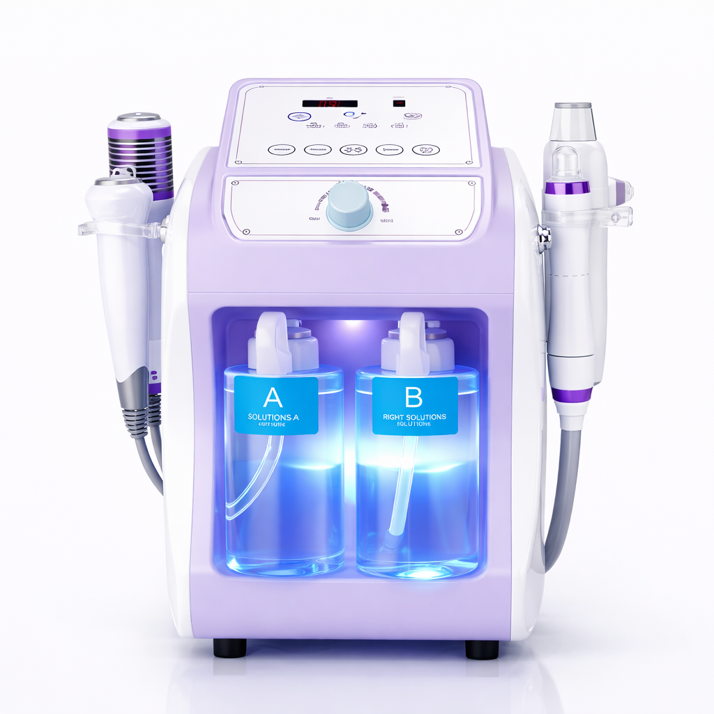 Peneelily 6-in-1 Hydrodermabrasion Machine – Professional Facial Cleansing & Hydration Device